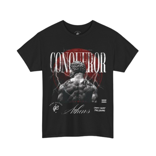 "Conquer" GRAPHIC TEE