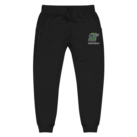 STITCHED "MONEY COUNTER" FLEECE SWEATPANTS