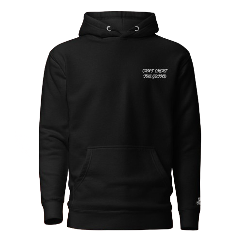 "CAN'T CHEAT THE GRIND" EMBROIDERY HOODIE